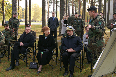 Президент в Адажи