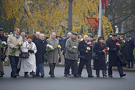 Парад в День Лачплесиса